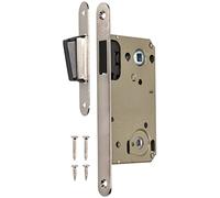 KOTARBAU® Serrure à mortaise magnétique + plaque de verrouillage, méthode fiable pour fermer les portes et toilettes magnétiques