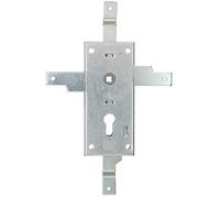 KOTARBAU® Serrure de garage 60 mm en acier - Serrure de porte de garage - Cylindre profilé pour portes basculantes - Fermeture de portail