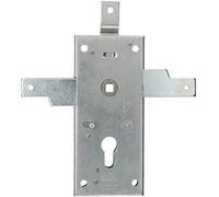 KOTARBAU® Serrure de garage 60 mm en acier Serrure de porte de garage Cylindre profilé pour portes basculantes Verrouillage de porte Fermeture de garage