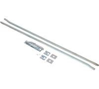 KOTARBAU® Serrure de porte de garage galvanisée blanche pour portes basculantes 250 cm