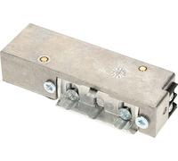 KOTARBAU Serrure électrique R3 12 V droite avec déverrouillage journalier Serrure électromagnétique à courant continu Serrure cathodique électrique pour portes Portail