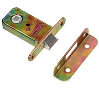 KOTARBAU® Serrure encastrée 50 mm pour portes intérieures droite et gauche - Kit complet - Jaune