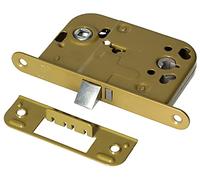 KOTARBAU® Serrure encastrée 72/45 mm pour porte intérieure WC universelle
