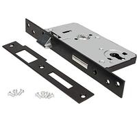 KOTARBAU® Serrure encastrée 90 x 63 mm pour cylindre profilé, Serrure d'entrée gauche, Serrure Porte, Serrure Portail Exterieur pour portails