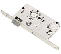 KOTARBAU® Serrure encastrée pour WC - 78 x 55 mm - Serrure encastrée - Serrure de porte pour toilettes et salle de bain - DIN gauche