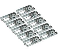 KOTARBAU® Set de 10 pièges à souris en tôle d'acier galvanisée