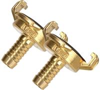 KOTARBAU® Set de 2 raccords rapides 1/2" système Geka avec diamètre 13 mm pour tuyau d'arrosage