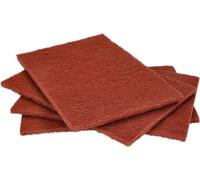 KOTARBAU® Set de 5 tapis abrasifs non tissés moyens 15x23 cm pour le ponçage, le polissage de surfaces