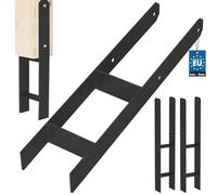 KOTARBAU® Support de Poteau À Sceller, Support Poteau Bois en H 120x600 mm