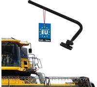 KOTARBAU® Support de rétroviseur 40 x 15 cm bras de rétroviseur courbé pour rétroviseur extérieur tracteur caravane support de rétroviseur bras de rétroviseur voiture universel camion pelleteuse rétro