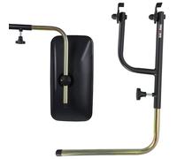 KOTARBAU® Support De Rétroviseur Réglable Universel 48-71 x 33 cm en Aluminium | Support De Rétroviseur Universel pour Tracteur, Pelleteuse Et Machine Agricole | Bras De Rétroviseur Tracteur