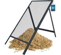 KOTARBAU® Tamis à trous 60 x 120 cm Grille à trous en fil d'acier 20 x 20 mm Tamis en acier Tamis de jardin Tamis de compost Tamis de chantier Tamis de terre