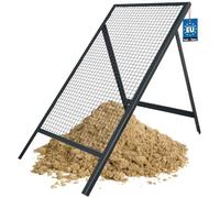 KOTARBAU® Tamis Jardinage - 20 x 20 mm - Acier - Tamis Sable - 60 x 120 cm - Gris - pour Sable Terre Cailloux - Robuste et Durable