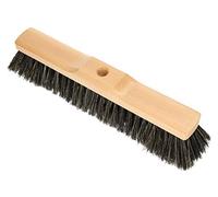 KOTARBAU® Tête De Balai 350 mm Brosse De Balai Universelle en Nylon Et en Soie Naturelle Brosse Industrielle pour Balayer Les Sols