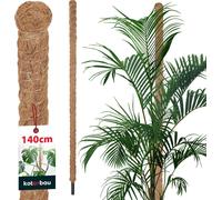 KOTARBAU® Tige de mousse pour Monstera Coco Natural ⌀ 3,2 x 140 cm Tige de plante Aide à la croissance pour plantes Monstera Tige de plante Coco Pole Moss Monstera Aide à la croissance Tige de fleur M