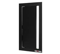 KOTARBAU® Trappe de révision 15 x 30 cm - Pour cloison sèche - En plastique - Noir - Clapet d'entretien - Clapet de service - Clapet de nettoyage