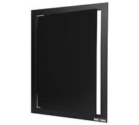 KOTARBAU® Trappe de révision 30 x 40 cm - Pour cloison sèche - En plastique noir - Clapet d'entretien - Couvercle de service - Trappe de révision