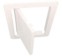 KOTARBAU® Trappe de visite 15 x 20 cm en plastique blanc Trappe d'inspection trappe visite placo plafond trappe comble trappes