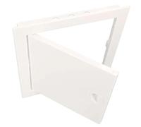 KOTARBAU® Trappe de visite 20 x 30 cm en plastique blanc Trappe d'inspection visite placo plafond trappe comble trappes