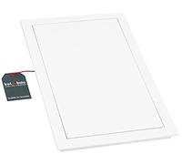 KOTARBAU® Trappe de Visite 25 x 40 cm pour Peinture en Plastique Blanc Trappe d'inspection Porte d’accès placo Plafond trappes