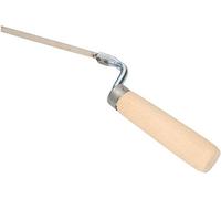 KOTARBAU Truelle à joint en acier inoxydable 8 mm pour jointoiement avec manche en bois spatule à joint fer Forme à joint indispensable pour le travail de joint