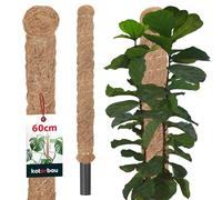 KOTARBAU® Tuteur Plante Intérieur De ⌀ 3,2 x 60 cm | Tuteur Coco | Tuteur Plante Grimpante | Tuteurs Pour Plantes | Tuteur Monstera Deliciosa En Fibres De Coco | Support De Fleurs Grimpantes Poteau