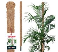 KOTARBAU® Tuteur Plante Interieur | Tuteur Coco | Tuteur Plante Grimpante, Tuteurs pour Plantes | Tuteur Monstera Deliciosa ⌀ 2,5 x 100 cm en Fibres de Coco