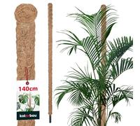 KOTARBAU® Tuteur Plante Interieur | Tuteur Coco | Tuteur Plante Grimpante, Tuteurs pour Plantes | Tuteur Monstera Deliciosa ⌀ 3,2 x 140 cm en Fibres de Coco