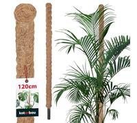KOTARBAU® Tuteur Plante Interieur | Tuteur Coco | Tuteur Plante Grimpante, Tuteurs pour Plantes | Tuteur Monstera Deliciosa ⌀ 32 x 120 cm en Fibres de Coco
