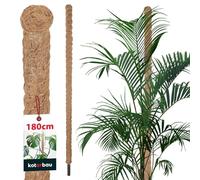 KOTARBAU® Tuteur Plante Interieur | Tuteur Coco | Tuteur Plante Grimpante, Tuteurs pour Plantes | Tuteur Monstera Deliciosa ⌀ 3,2 x 180 cm en Fibres de Coco