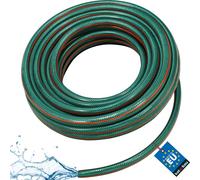 KOTARBAU® Tuyau d'arrosage 1" 10 m 4 couches Renforcé Vert Professionnel pour arroser les plantes
