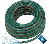 KOTARBAU® Tuyau d'arrosage 1" 50m 4 couches Renforcé Vert Professionnel pour arroser les plantes