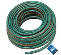 KOTARBAU® Tuyau d'arrosage professionnel, 4 couches, renforcé, pour arrosage des plantes, vert, 50 m