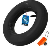 KOTARBAU® Tuyau de brouette 8-4.00 Tuyau de rechange pour roue de brouette Tuyau intérieur Tuyau avec valve droite Roue gonflable Tuyau pour Bollerwagen Tuyau brouette Tuyau de rechange pour brouette