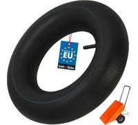 KOTARBAU® Tuyau de brouette 8-4.00 Tuyau de rechange pour roue de brouette Tuyau intérieur Tuyau avec valve droite Roue gonflable Tuyau pour Bollerwagen Tuyau brouette Tuyau de rechange pour brouette