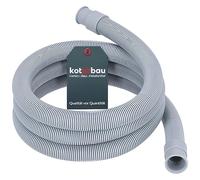 KOTARBAU® Tuyau de vidange pour machine à laver - 2 m x diamètre 24 mm - Pour lave-vaisselle