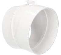 KOTARBAU® Tuyau d'évacuation coudé 15° en plastique Blanc Ø 100 mm