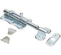 KOTARBAU® - Verrou de porte - 100 mm - Verrou de serrure - Verrou coulissant - Verrou de portail - Verrou de meuble - Verrou à pêne - Verrou à boulon