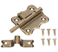 KOTARBAU® Verrou de porte x mm - Verrou coulissant - Verrou de porte - Verrouillage de porte - Verrouillage pour portes fenêtres et armoires (50 mm)