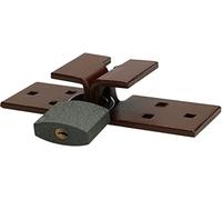 KOTARBAU® Verrou de sécurité 60x90 mm pour cave avec cadenas Fermoir solide