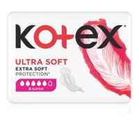 Kotex Ultra Soft Super serviettes hygiéniques 8 pcs
