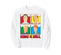 KOTH The Guys Pop Art Portrait Grid Funny Retro Cartoon Sweatshirt
