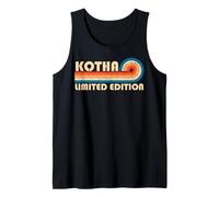 KOTHA Surname Retro Vintage 80s 90s Birthday Reunion Débardeur