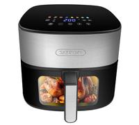 KotiCidsin Friteuse à air, 2000W, capacité de 8.5L, 8 menus préprogrammés et mode manuel, Écran LED tactile, Noir