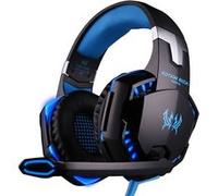 KOTION EACH G2000 Casque gaming Noir et Bleu G