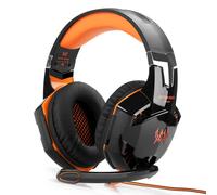 Kotion Each G2000 Casque Pro Gaming / Son stéréo / Microphone rétractable / LED / Rembourage doux