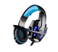 Kotion EACH G9000 Casque de jeu avec LED, Bleu