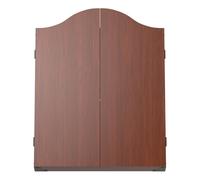 KOTO - Armoire à Fléchettes en Sedon Rouge (63 cm x 49 cm x 8,5 cm) INCL. 2 Tableaux Blancs de Score