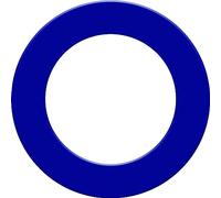 KOTO darts DARTSHOPPER - Surround de Cible Bleu, Protection Murale, Protection Cible Flechette, Taille Officielle de Cible