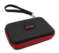 KOTO - Étui Fléchettes Moyen en EVA Bleu, Mousse EVA, Compatible avec Fléchettes Pointe Acier & Pointe Plastique